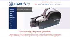 Desktop Screenshot of hardtec.com